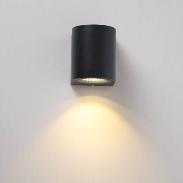 چراغ دیواری حیاط ، باغ ، لامپ دیواری مهتابی و خورشیدی (HG0762B5N)